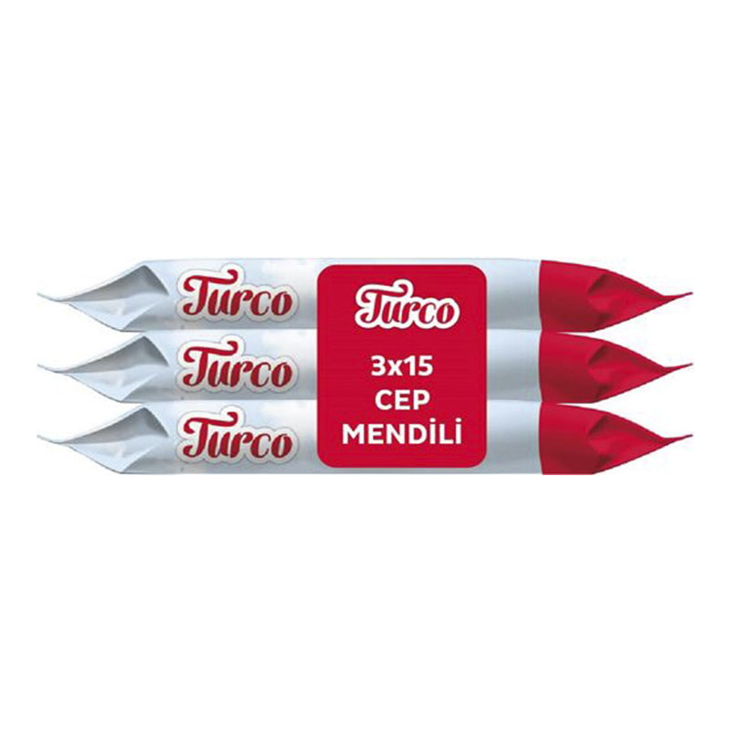 Baby Turco Cep Mendil15 Lı*3