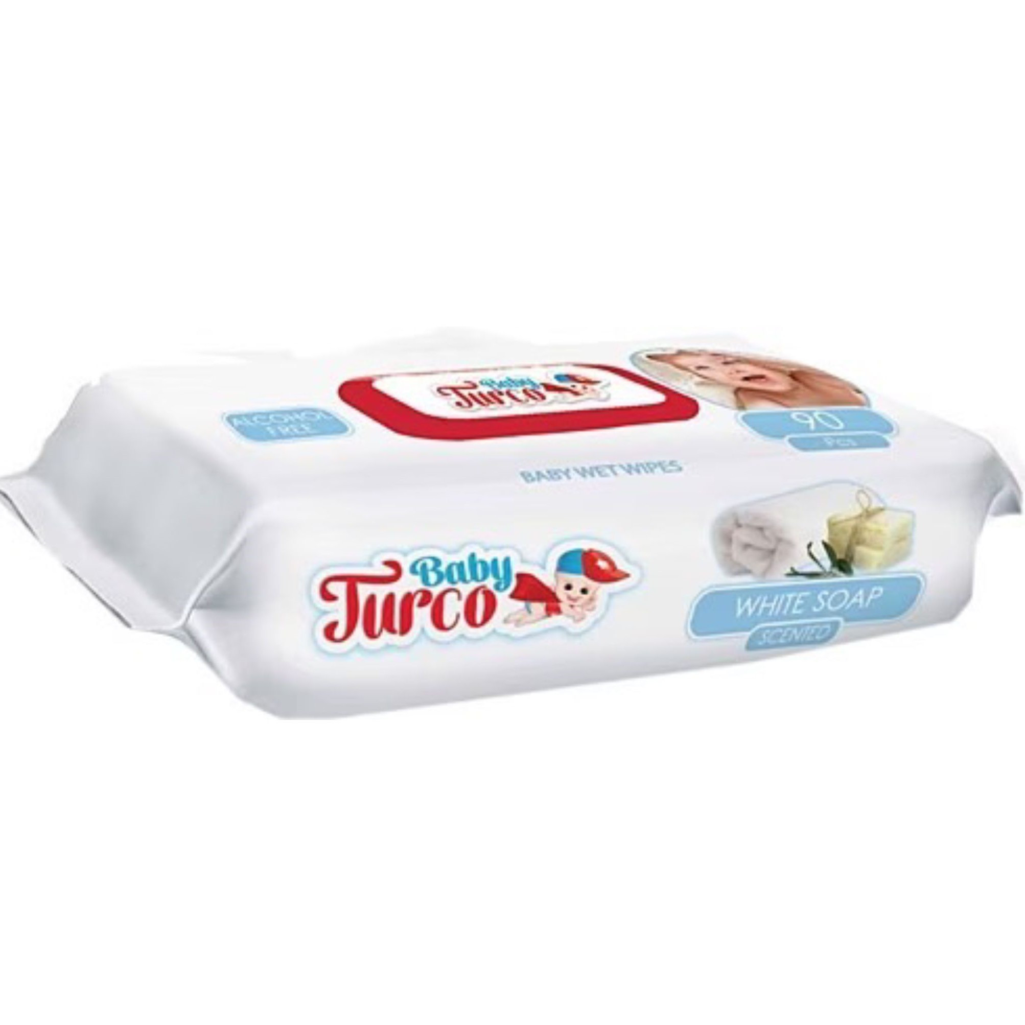 Baby Turco Islak Havlu 90 Lı Sabun Kokulu Kpk