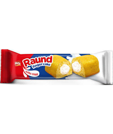 Bifa Raund Süt Aromalı Kremalı Kek 25 Gr