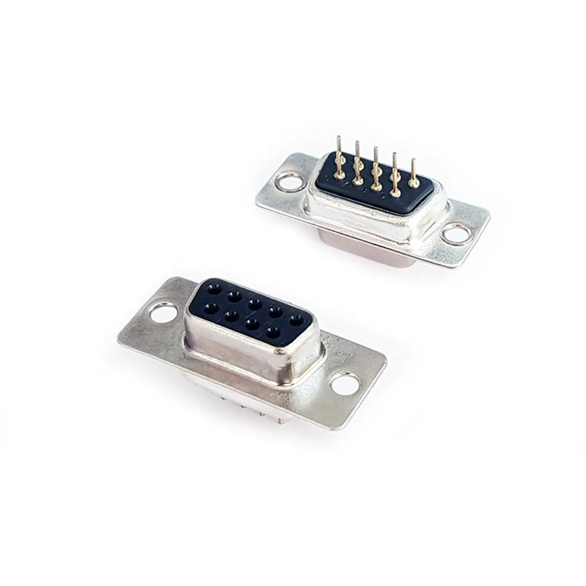9 Pin İğne Ayak Dişi D-Sub Konnektör - OEM - Ürün Görseli 1