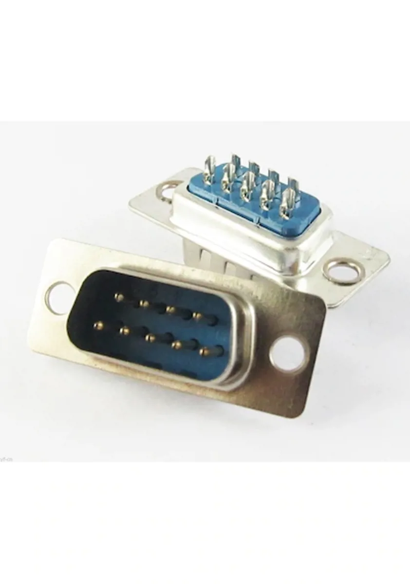 9 Pin Lehim Tip Erkek D-Sub Konnektör - OEM - Ürün Görseli 1