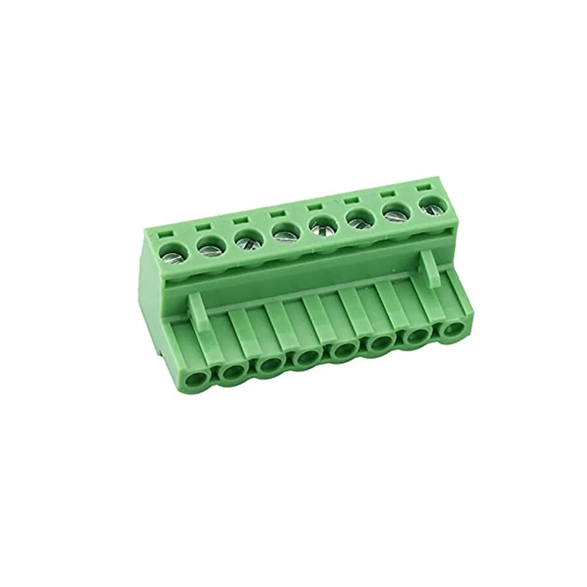 8 Pin 5.08mm dişi Geçmeli Yeşil Klemens - KAİFENG - Ürün Görseli 1