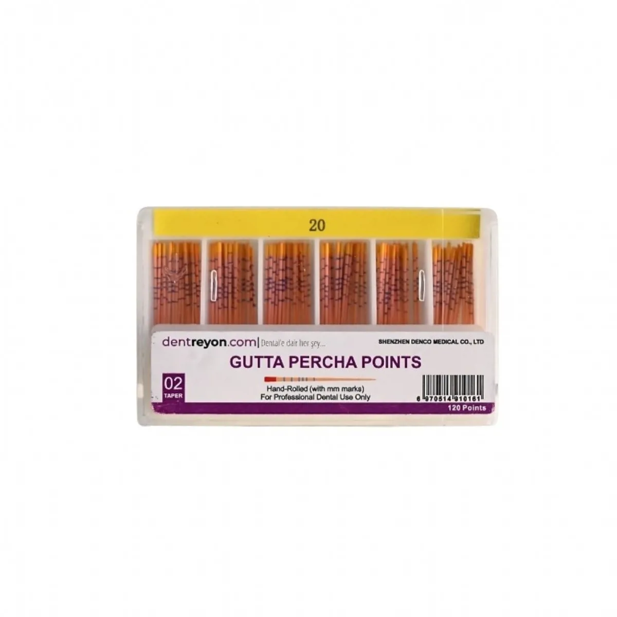 DENCO Gutta Percha Points - DENCO - Ürün Görseli 1
