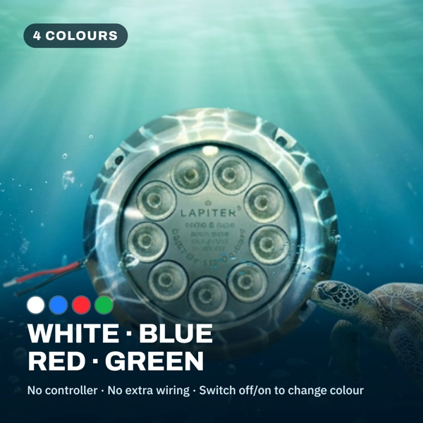 Underwater Light – 4 Colour (RGBW) - Lapitek - Ürün Görseli 1