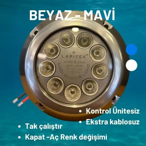 Su Altı Lambası 2 RENK - Ürün Görseli 1