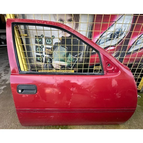 Opel Vectra A Sağ Ön Kapı Dolu Komple Bordo (Çıkma) GM Orijinal 90444359 - 164663 - GM / PSA Orijinal - Ürün Görseli 1