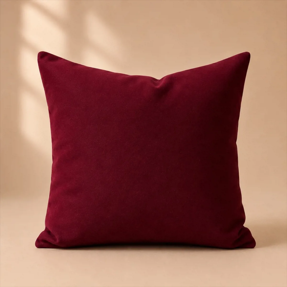 Bordo Kırlent Kılıfı - 43x43 cm - Buppa - Ürün Görseli 1