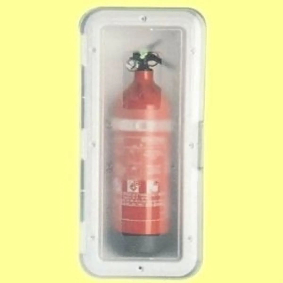 YANGIN TÜPÜ KUTUSU ŞEFFAF 1 KG TÜP İÇİN - Nouvarade - Ürün Görseli 1