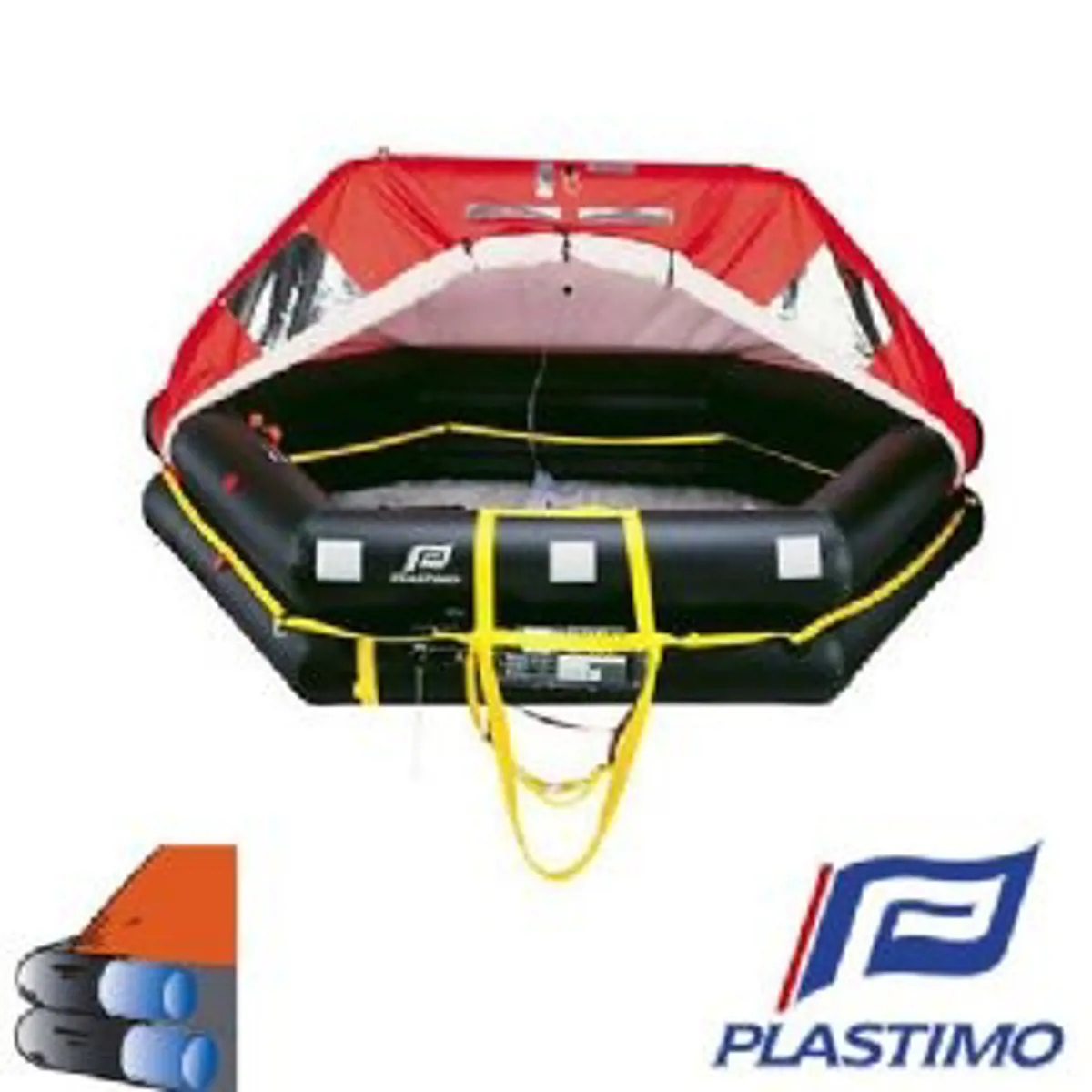 CAN SALI 4 KİŞİLİK TRANSOCEAN CANISTER ISO 9650-1 - plastimo - Ürün Görseli 1