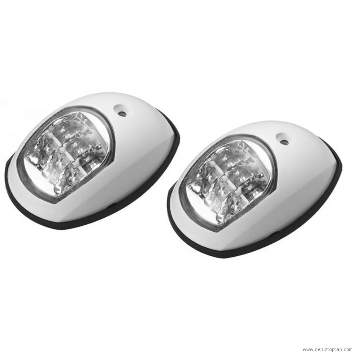 SEYİR FENERİ LED - 12 V PLASTİK BEYAZ TAKIM - Ürün Görseli 1