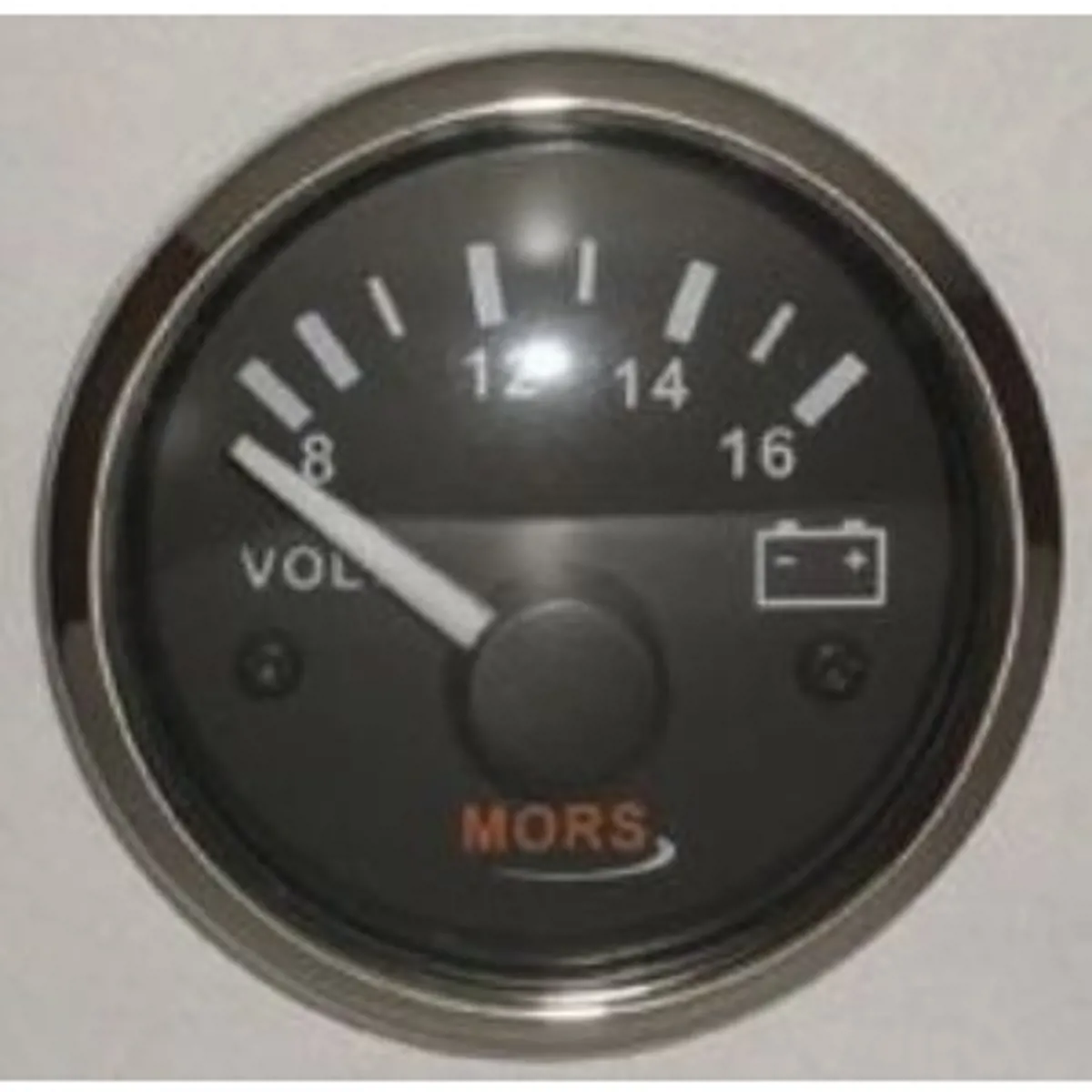 VOLTMETRE GÖSTERGESİ 12 V SİYAH - Mors - Ürün Görseli 1