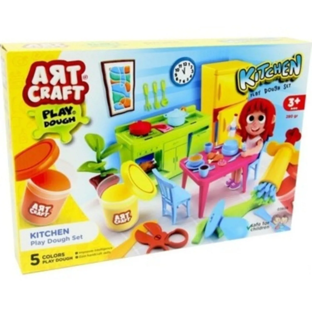Art Craft Mutfak Oyun Hamuru Seti 280 gr - Art Craft - Ürün Görseli 1