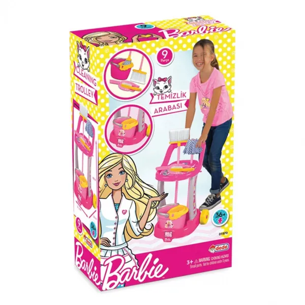 Dede Barbie Temizlik Arabası 01970 - Dede Oyuncak - Ürün Görseli 1