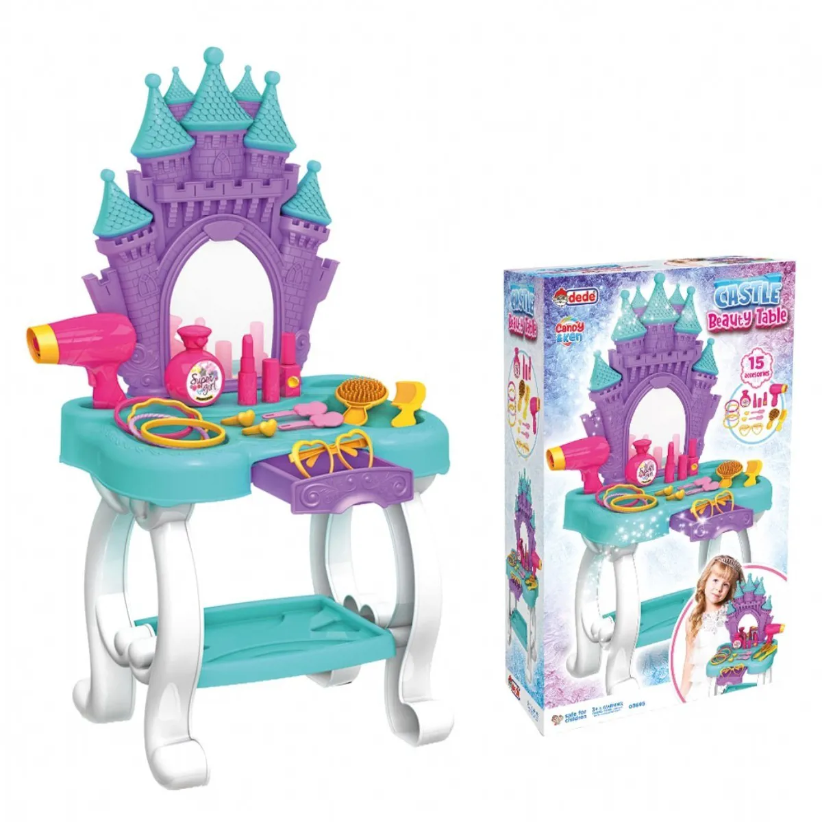 Dede Candy Ken Şato Güzellik Masası 03695 - Dede Oyuncak - Ürün Görseli 1