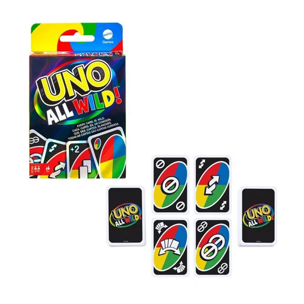 Uno All Wild Cdu HHL35 - Mattel - Ürün Görseli 1