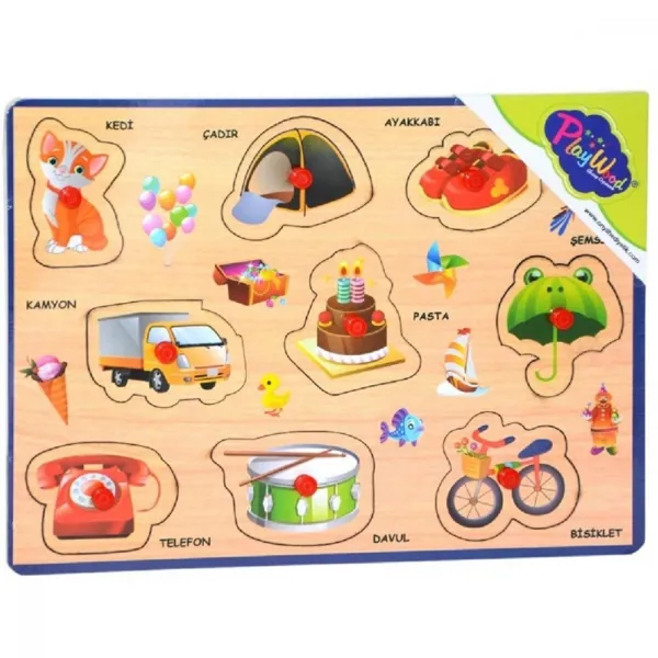 Playwood Ahşap Tutmalı Vahşi Hayvanlar Ony-135 136 137 - Playwood - Ürün Görseli 1