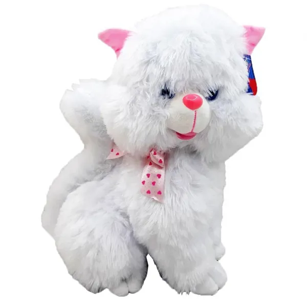 Halley 50 Cm Sesli Oturan Tombul Kedi - Halley Oyuncak - Ürün Görseli 1