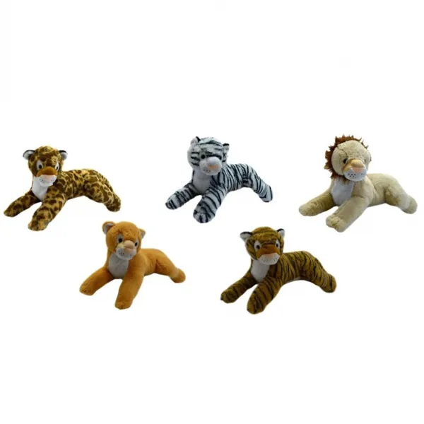 Peluş  60 Cm Yatan Aslan Kaplan Asorti - Halley Oyuncak - Ürün Görseli 1