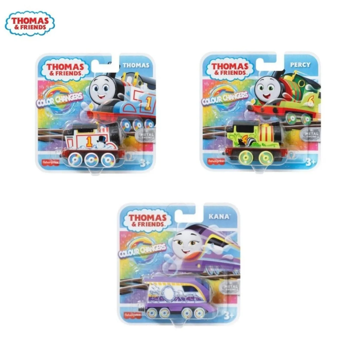 Thomas ve Arkadaşları - Renk Değiştiren Küçük Trenler HMC30 - Thomas ve Friends - Ürün Görseli 1