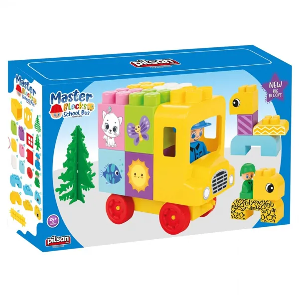 Pilsan Master Bloklar Okul Otobüsü 03 606 - Pilsan - Ürün Görseli 1