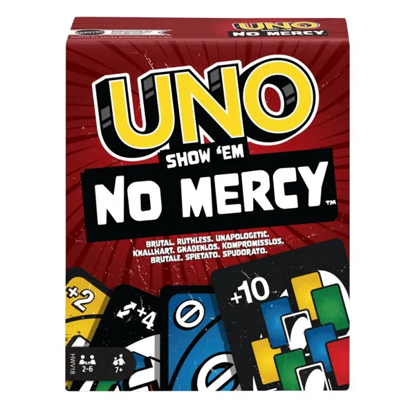 UNO No Mercy Kartlar HWV18 - Mattel - Ürün Görseli 1