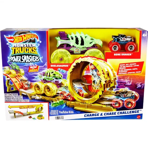 Hot Wheels Monster Trucks Power Smashers Oyun Seti HXT05 - Hot Wheels - Ürün Görseli 1