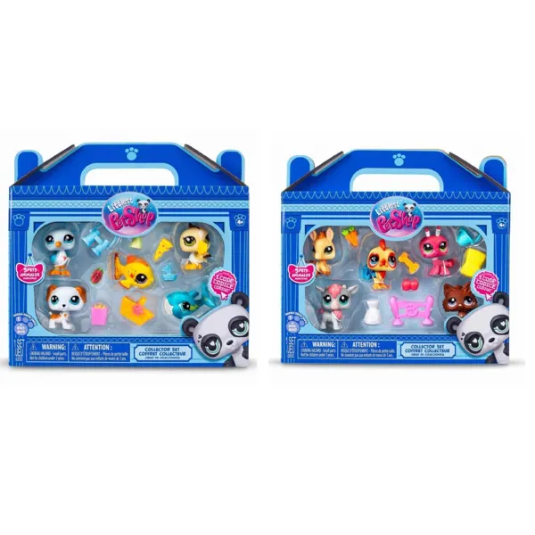 Sunman Littlest Pet Shop Minişler 5'li Figür Seti S1 S01005103 - Hasbro - Ürün Görseli 1