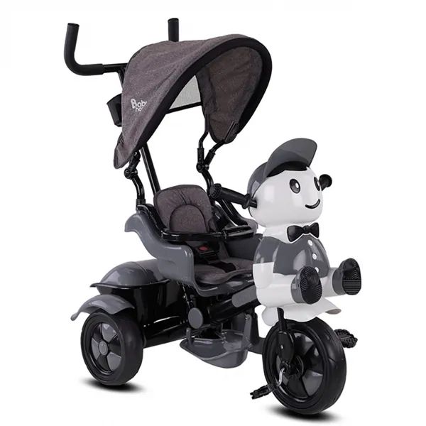 Babyhope 125 Yupi Lüx Gri 3 Tekerlekli Bisiklet - Baby Hope - Ürün Görseli 1