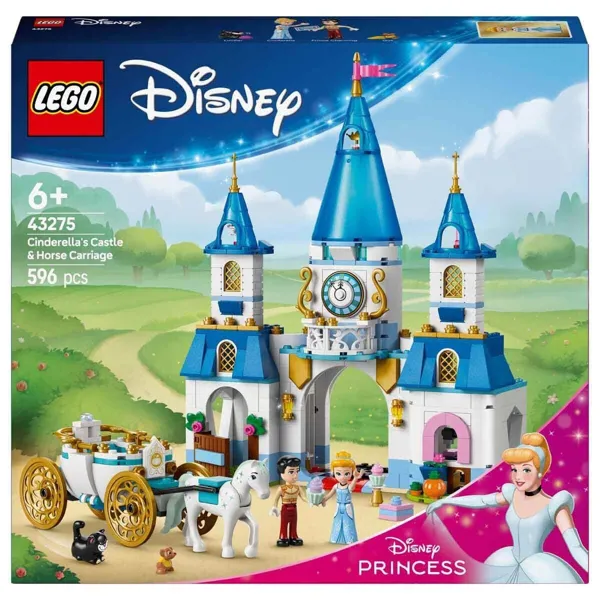 Lego Sindirella Şato ve At Taşıyıcı 43275 - Lego - Ürün Görseli 1