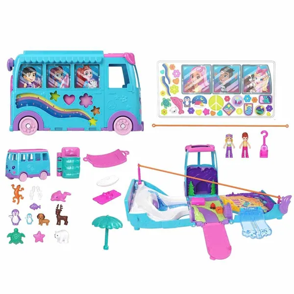 Polly Pocket Eğlenceli Karavan Oyun Seti JCC32 - Polly Pocket - Ürün Görseli 1
