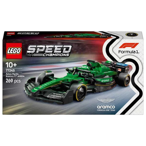 Lego Speed Champions Aston Martin Aramco F1 AMR24 Yarış Arabası 77245 - Lego - Ürün Görseli 1