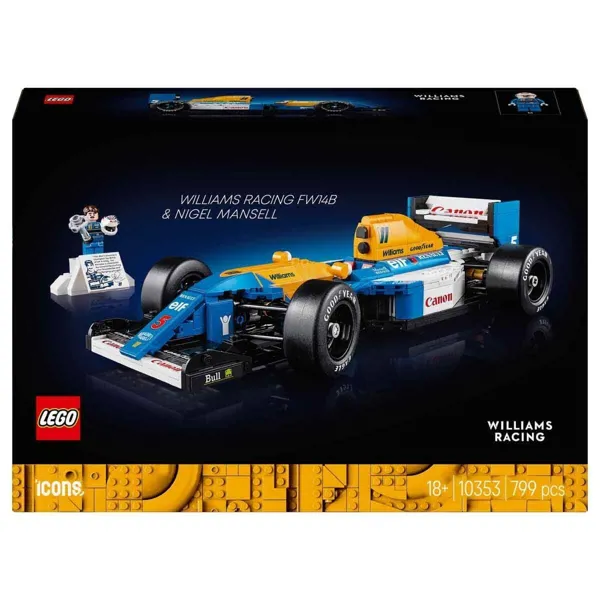 Lego Icons William Racing FW14B ve Nigel Mansell 10353 - Lego - Ürün Görseli 1