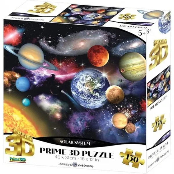 Prime 3D - Güneş Sistemi - 150 Parça Puzzle PRM/10807 - Prime 3D - Ürün Görseli 1