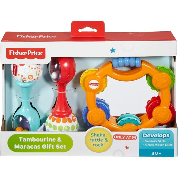 Fisher Price Tambourine & Maracas Gift Set DPY77 - Fisher Price - Ürün Görseli 1