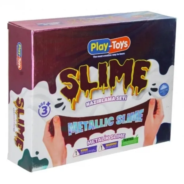 Playtoys Metalik Slime Hazırlama Seti Metallic Slime Eğitici Bilim Oyuncakları 4263 - Asya Oyuncak - Ürün Görseli 1