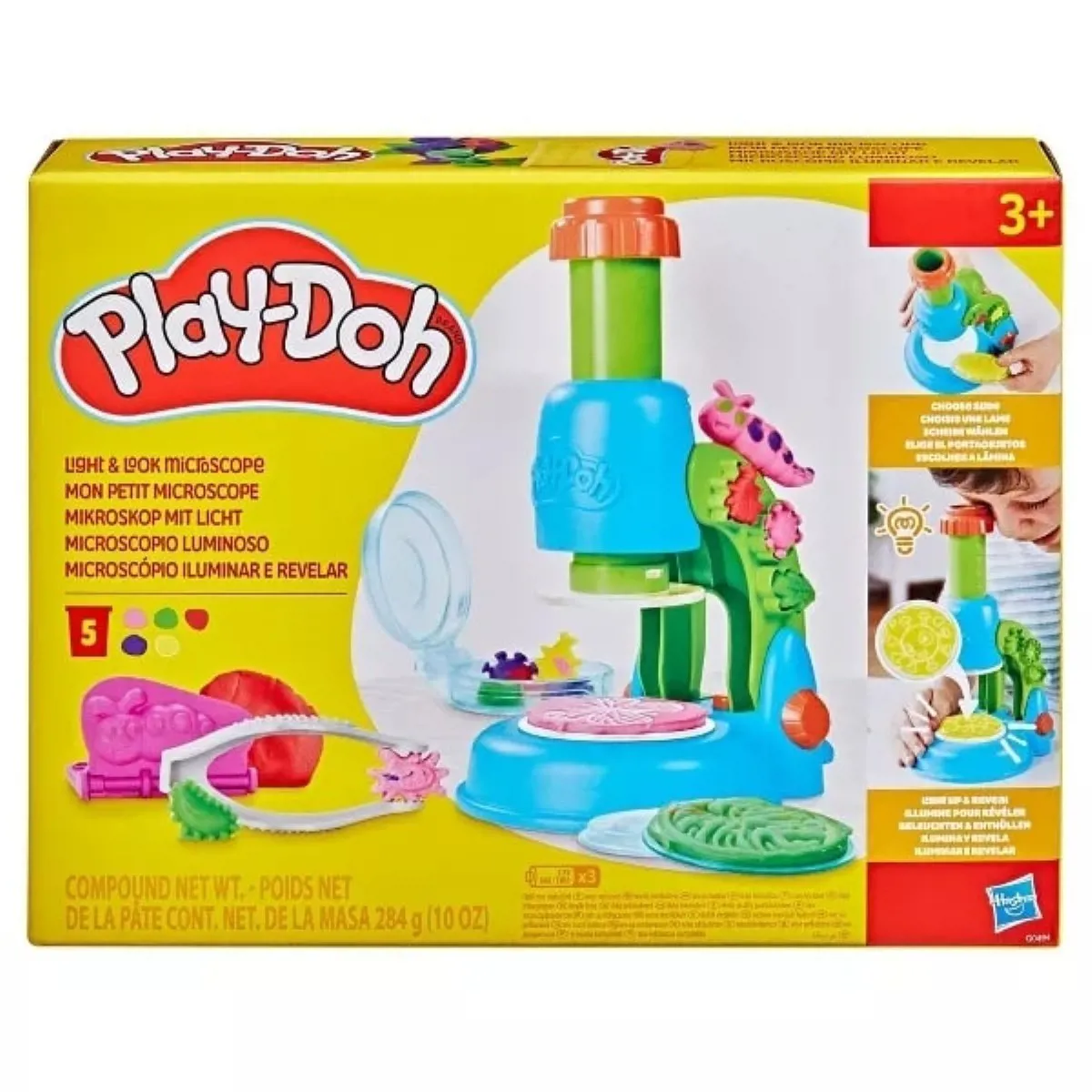 Play-Doh Işıklı Mikroskop Oyun Seti G0494 - Play Doh - Ürün Görseli 1