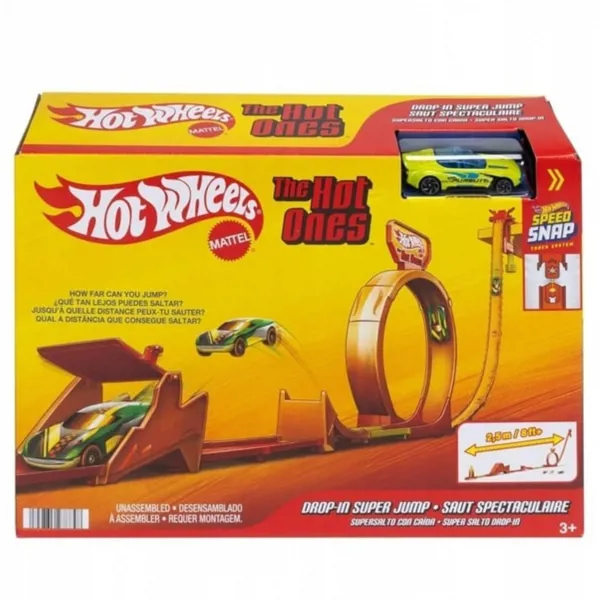 Hot Wheels Dublör Atlama Pisti Yarış Seti Oyuncağı JCX69 - Hot Wheels - Ürün Görseli 1