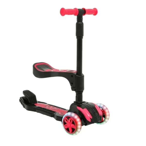 Cool Wheels Combo Oturaklı Scooter Pembe FR59564 - Ürün Görseli 1