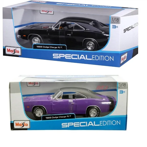 Maisto 1:18 1969 Dodge Charger R/T - MAİSTO - Ürün Görseli 1