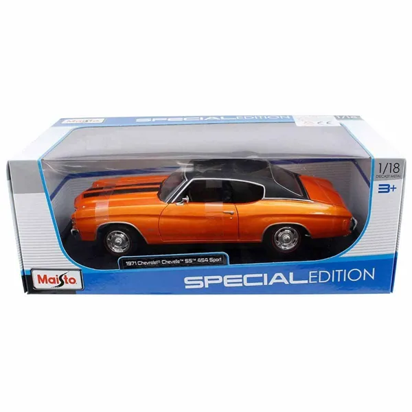 Maisto 1/18 1971 Chevrolet Chevelle SS 454 Sport Coupe - MAİSTO - Ürün Görseli 1