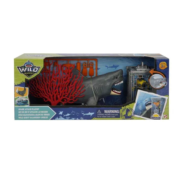 Sunman Oyun Set Wıld Quest Ocean Köpek Balığı S00023003 - Sunman Oyuncak - Ürün Görseli 1