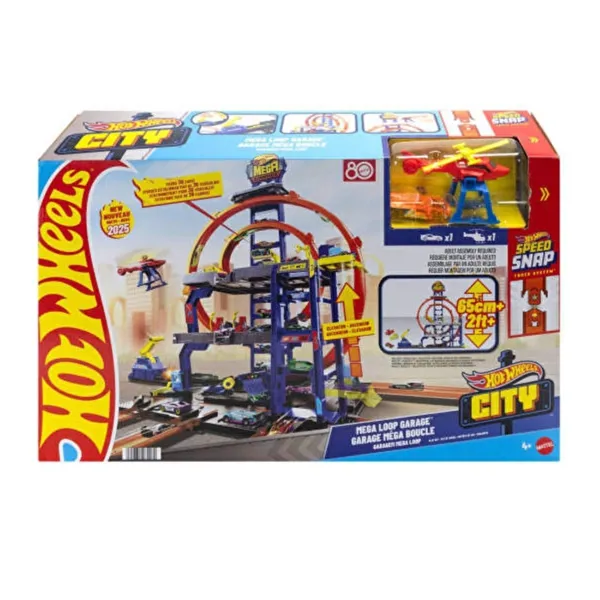 Hot Wheels City Mega Loop Garaj JBM74 - Hot Wheels - Ürün Görseli 1