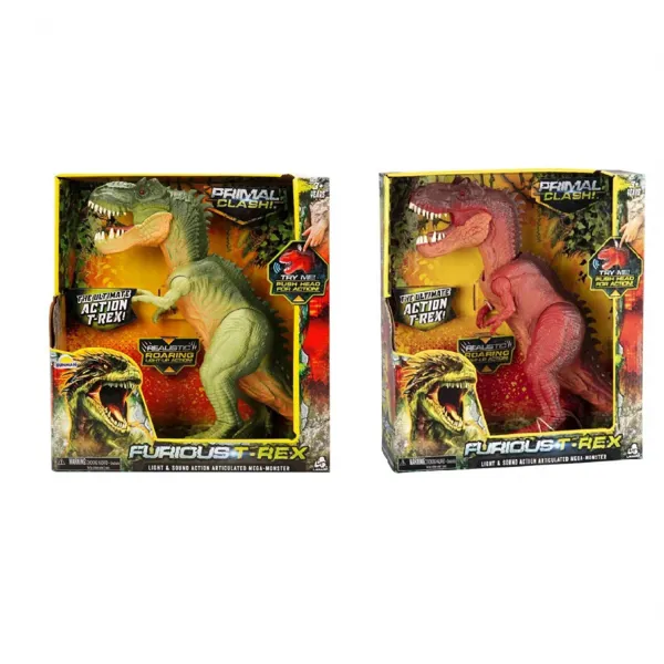 Sunman Sesli ve Işıklı Dinozor Figürü 33 cm - Sunman Oyuncak - Ürün Görseli 1
