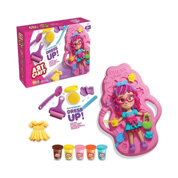 Dede Bebek Giydirme Hamur Set 280 Gr 03943 - Art Craft - Ürün Görseli 1