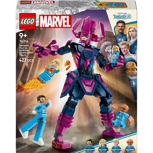 Lego Marvel Fantastik Dörtlü, Galactus Yapım Figürüne Karşı 76316 - Lego - Ürün Görseli 1