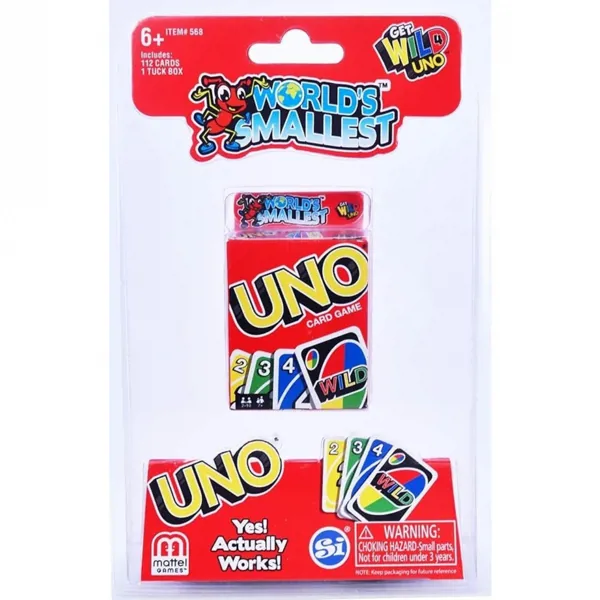 World's Smallest Uno - Mattel - Ürün Görseli 1
