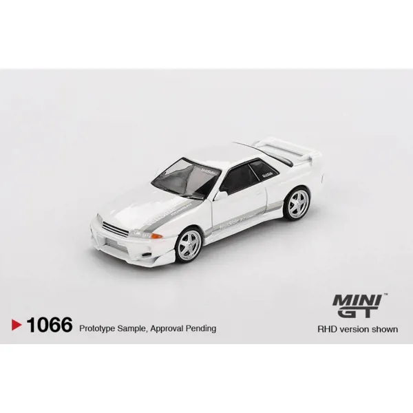 Mini Gt 1/64 Nissan Skyline Gt-R (R32) Veilside Combat C-I White mgt01066 - MINI GT - Ürün Görseli 1