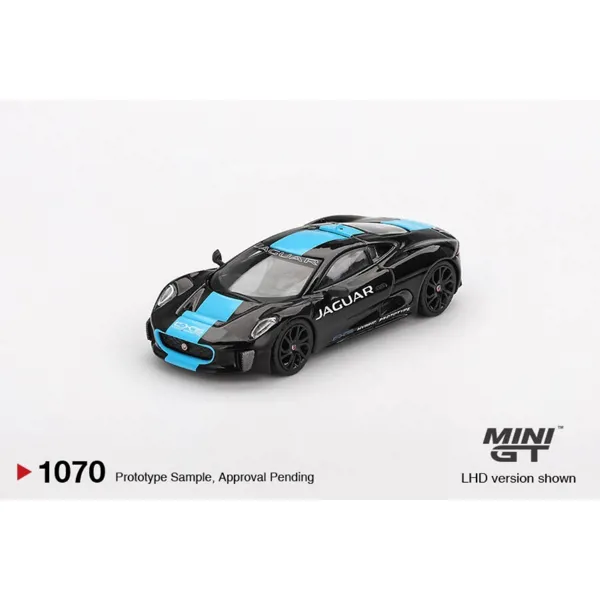 Mini Gt 1/64 Jaguar C-X75 Black Mgt01070 - MINI GT - Ürün Görseli 1