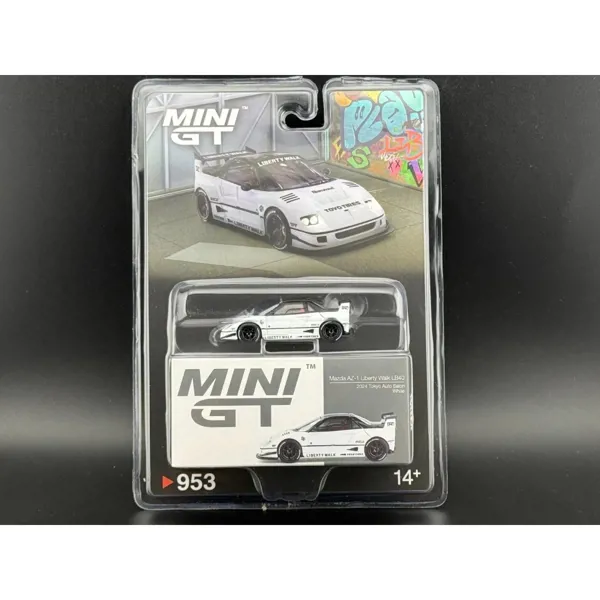 Mini GT 1/64 Mazda AZ-1 Liberty Walk LB40 White 2024 MGT00953-BL - MINI GT - Ürün Görseli 1