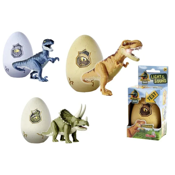 Dino in Egg with Light and Sound, 3ass. 104342550 - Simba - Ürün Görseli 1